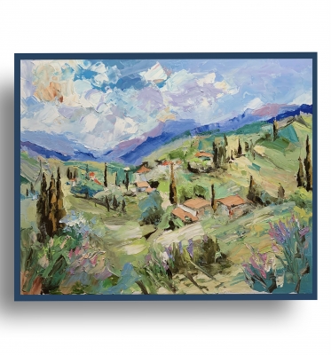 Tuscan Hillside.