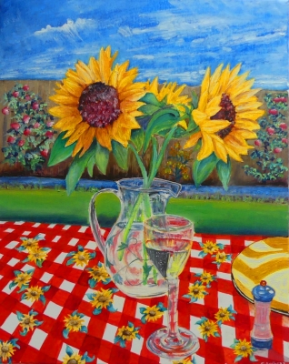 Sunflowers Still Liife