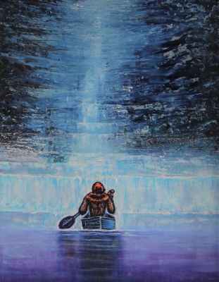 Winter Waterfall