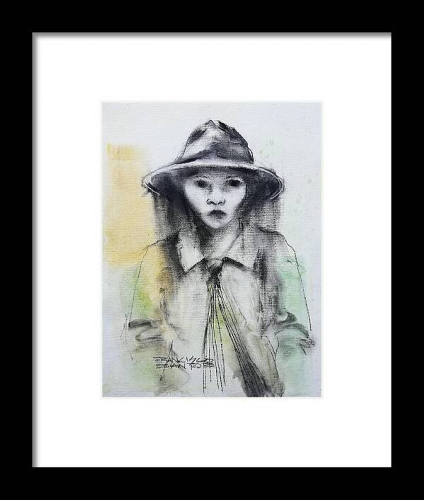 Girl with hat 2