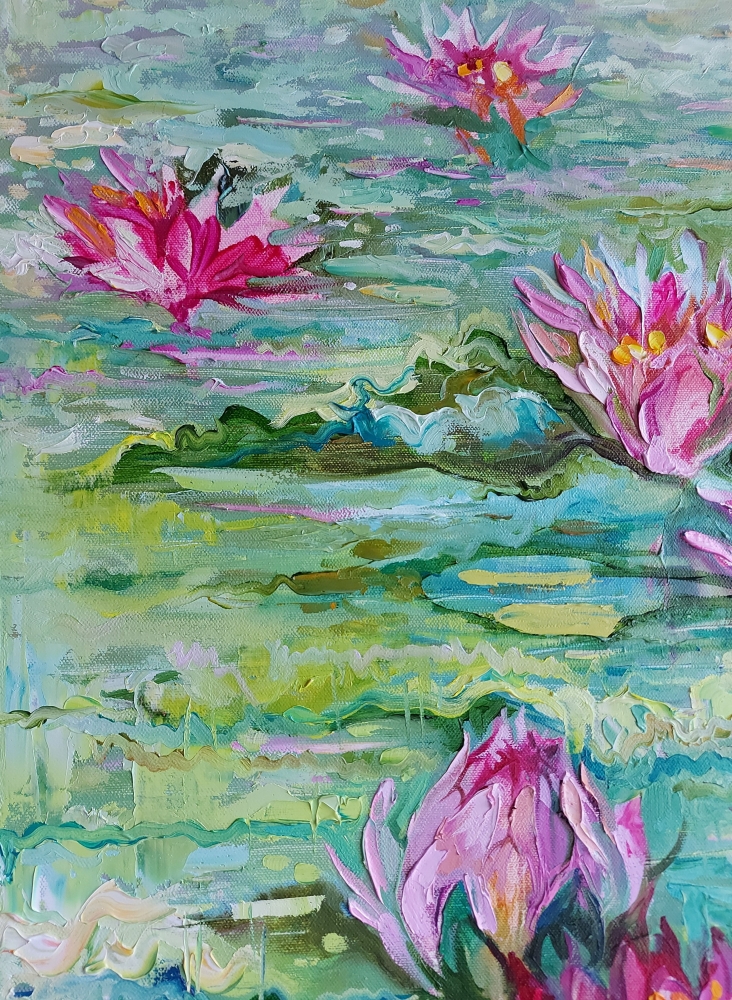 Pink Water lily 