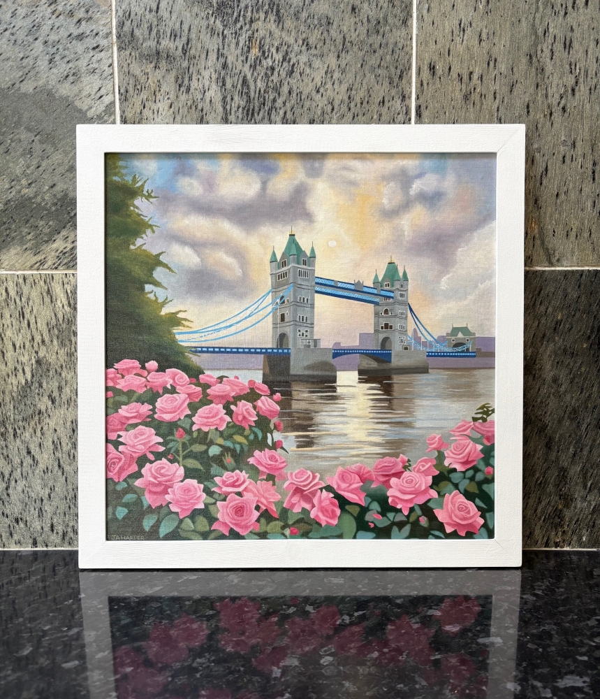 Tower Bridge With Roses