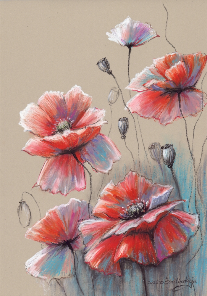 Dancing Poppies