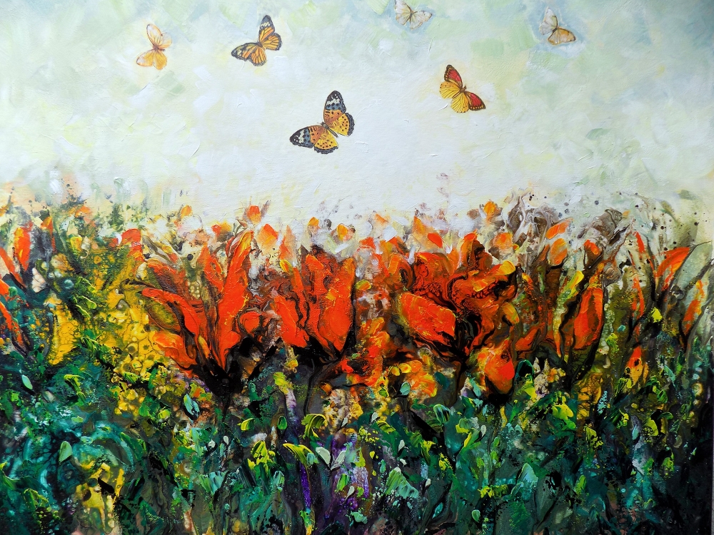 The valley with the butterflies