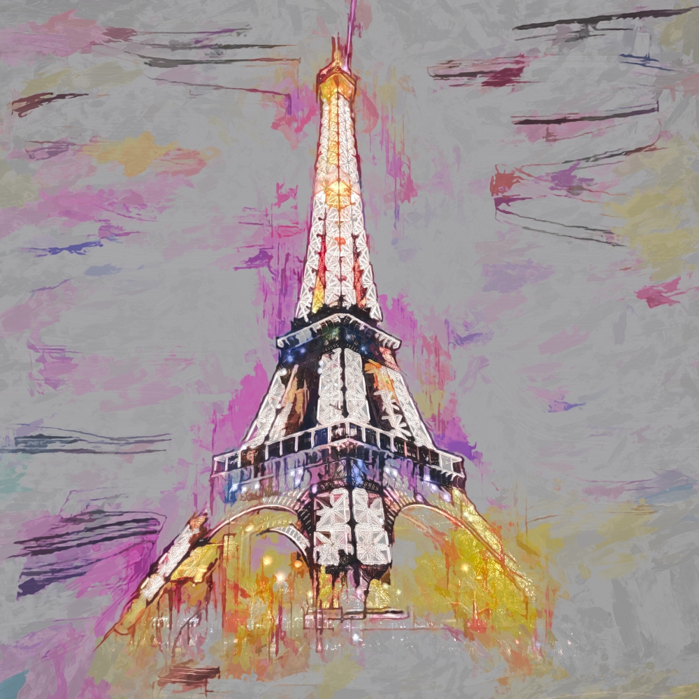 Eiffel - art print