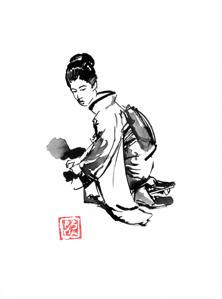 cleaning geisha