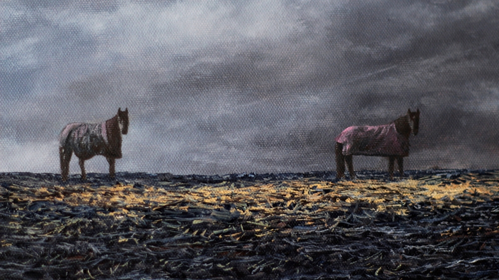 \"Horses, Pontypool\" 