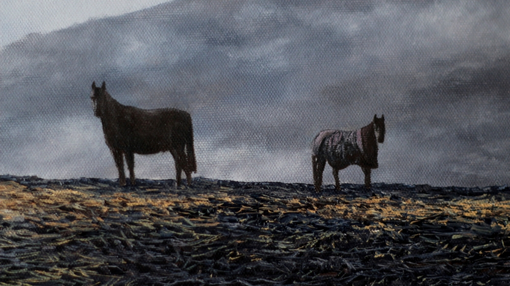 \"Horses, Pontypool\" 