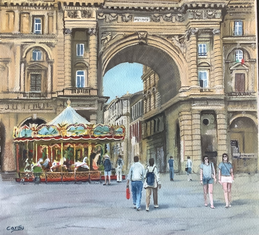 Florence Piazza della Repubblica