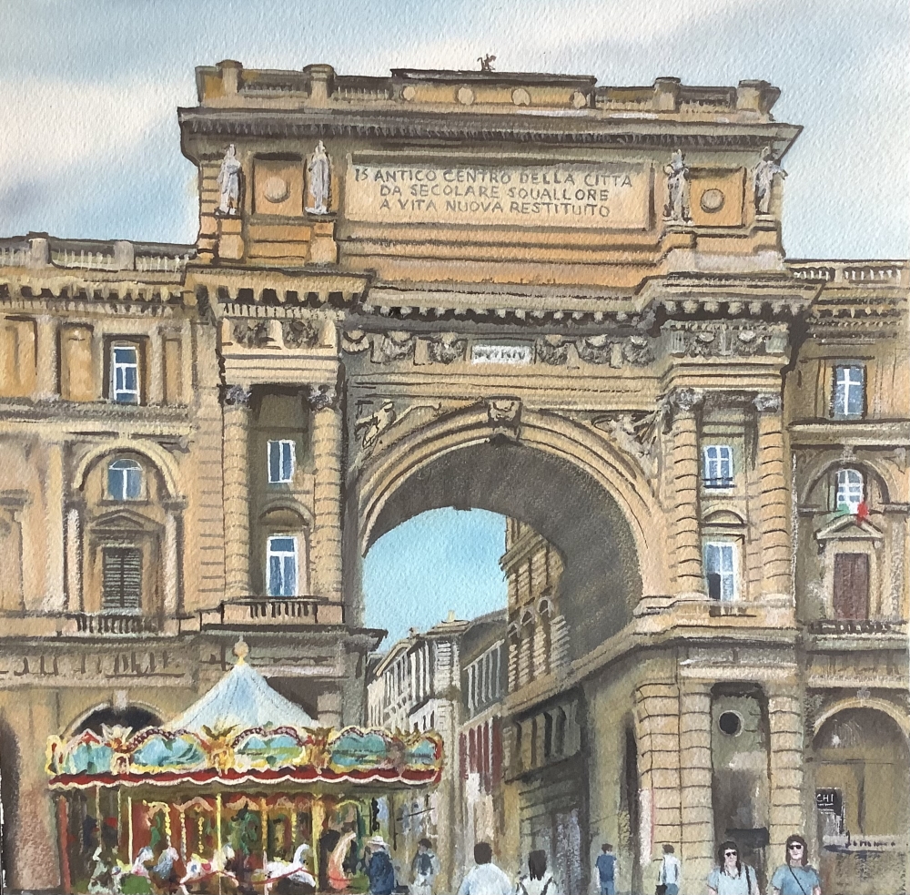 Florence Piazza della Repubblica