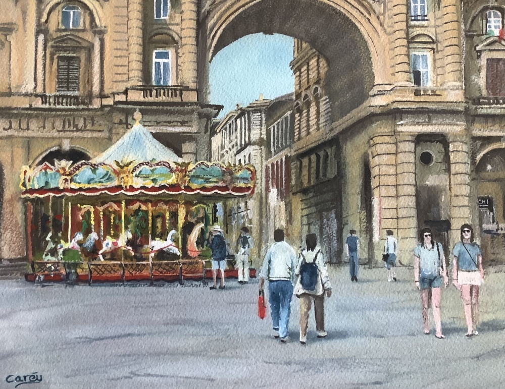 Florence Piazza della Repubblica