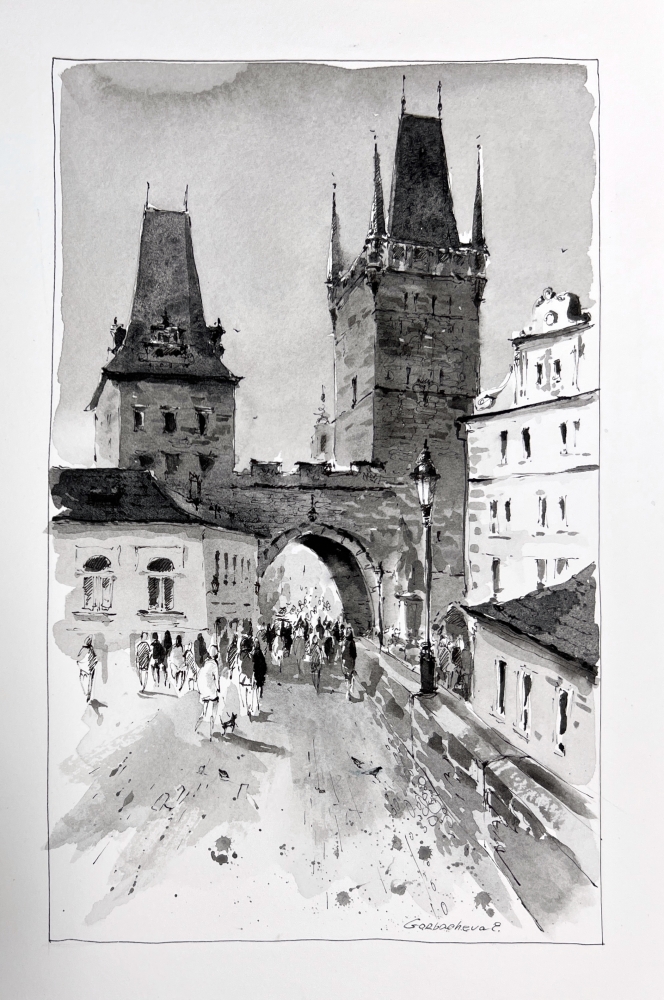 Black & White Prague Tales