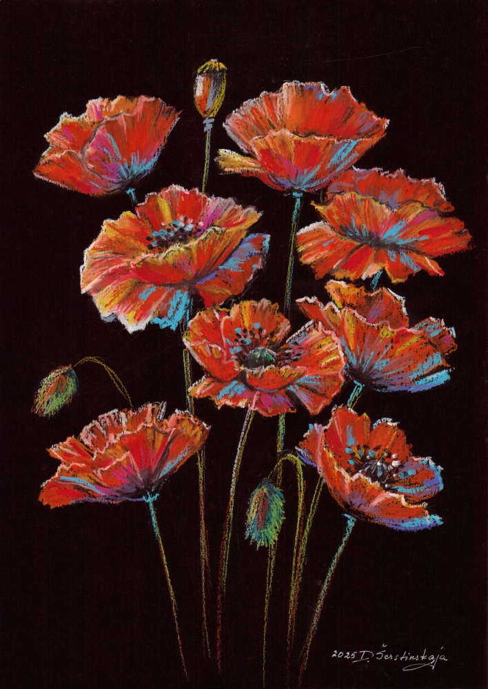 Vibrant Poppies