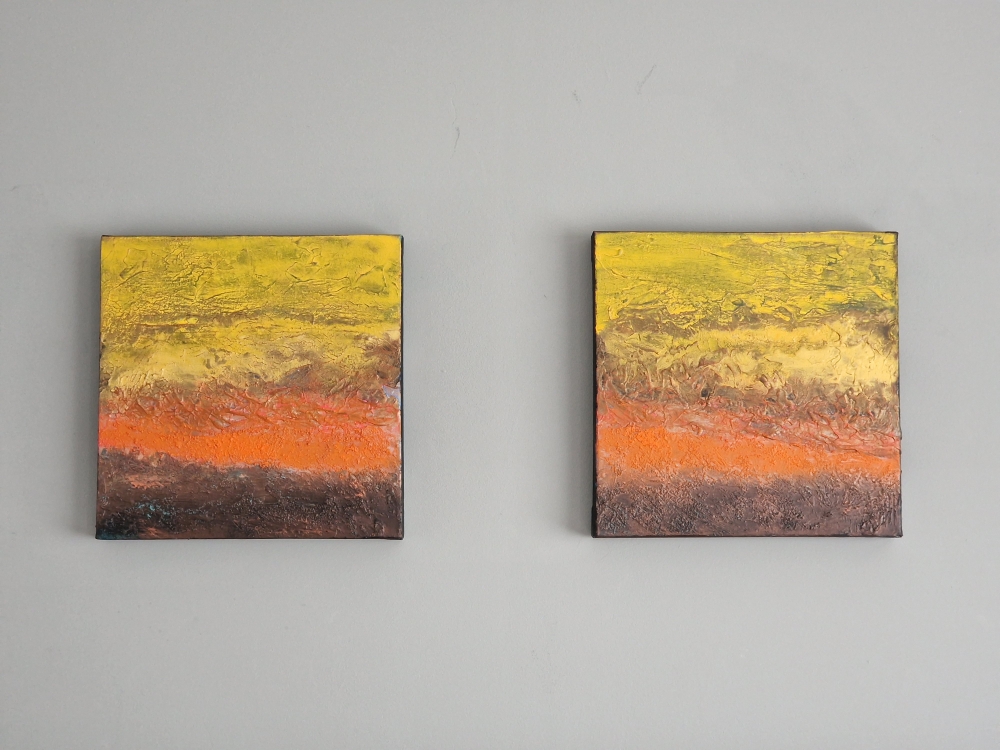 Amber  - Diptych