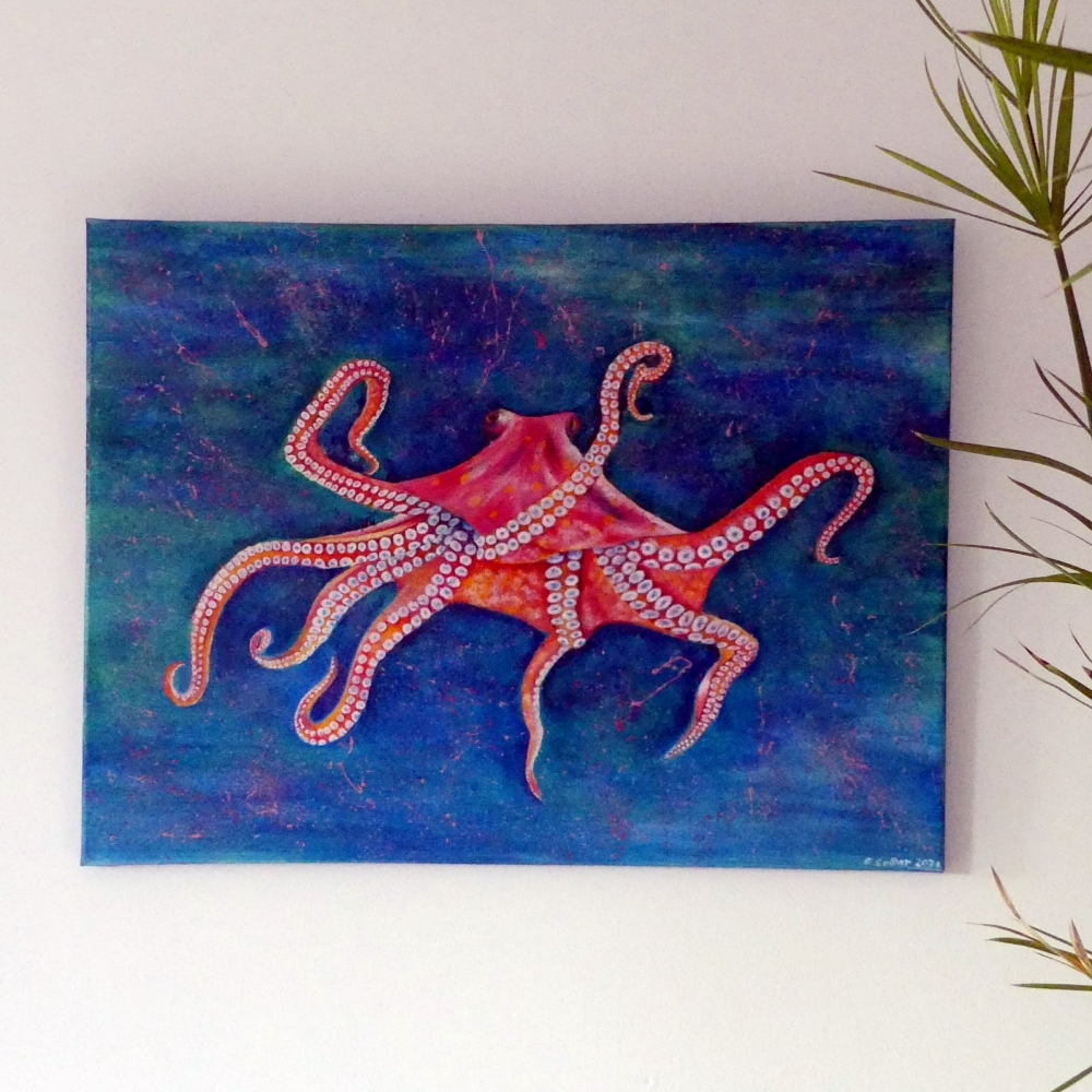 Red Octopus