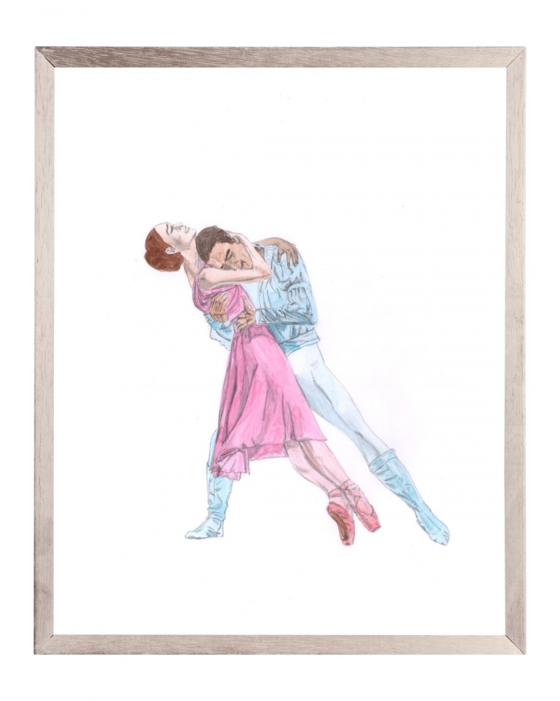 Romeo & Juliet Watercolour Painting