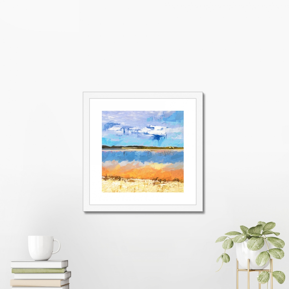 Salt Lake - art print