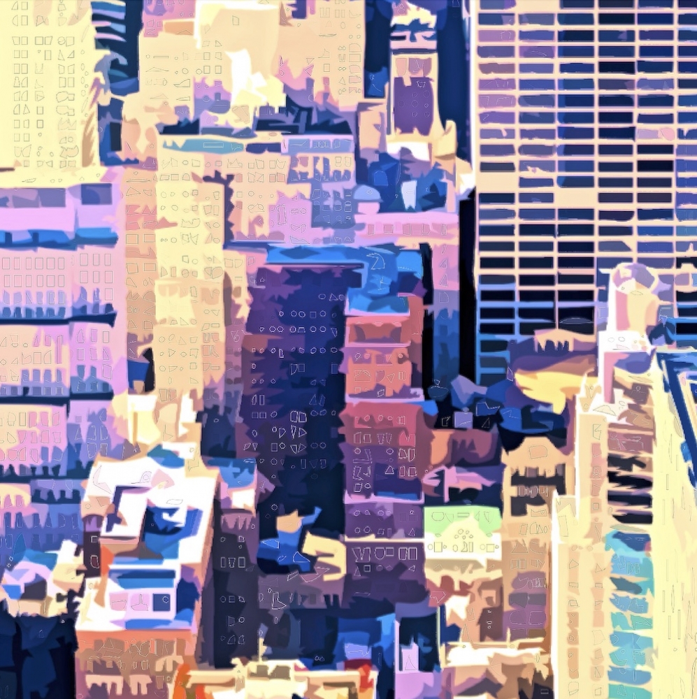 Manhattan Overview - Art Print