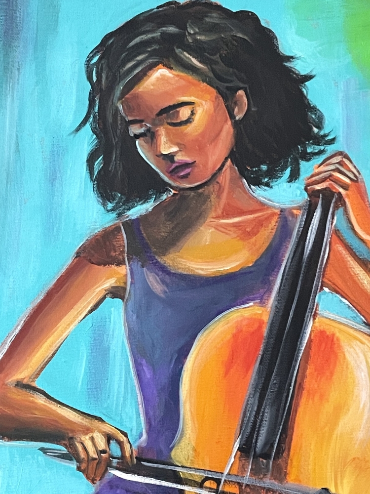 The Cello Player