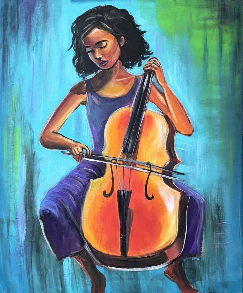 The Cello Player