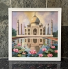 Taj Mahal With Lotus