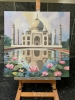 Taj Mahal With Lotus