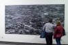 \"Rough sea battling the rock wall at Ogmore\" (Tetraptych)