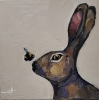 Hare and Bumble bee