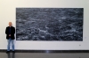 \"Rough sea battling the rock wall at Ogmore\" (Tetraptych)