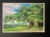 Landscape with a tree.