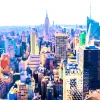 Manhattan Overview - Art Print