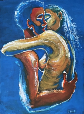 Lovers-Sensual Embrace