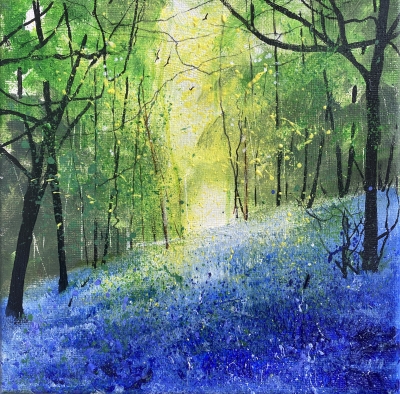 Early Spring, Bluebell Woodland