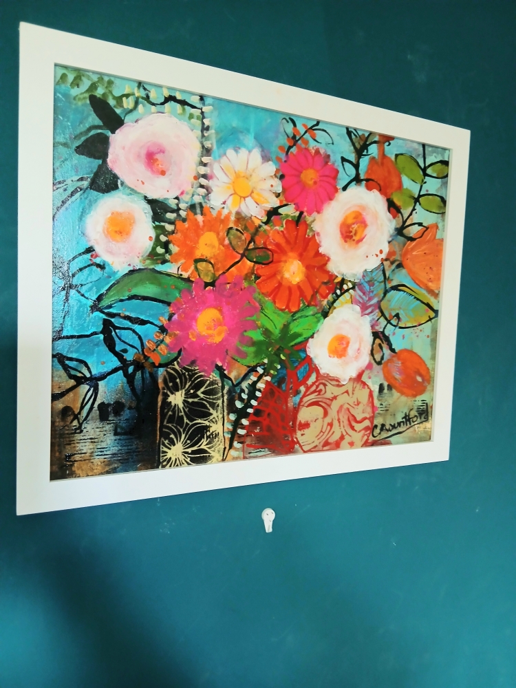 Flowers and Leafy Bouquet