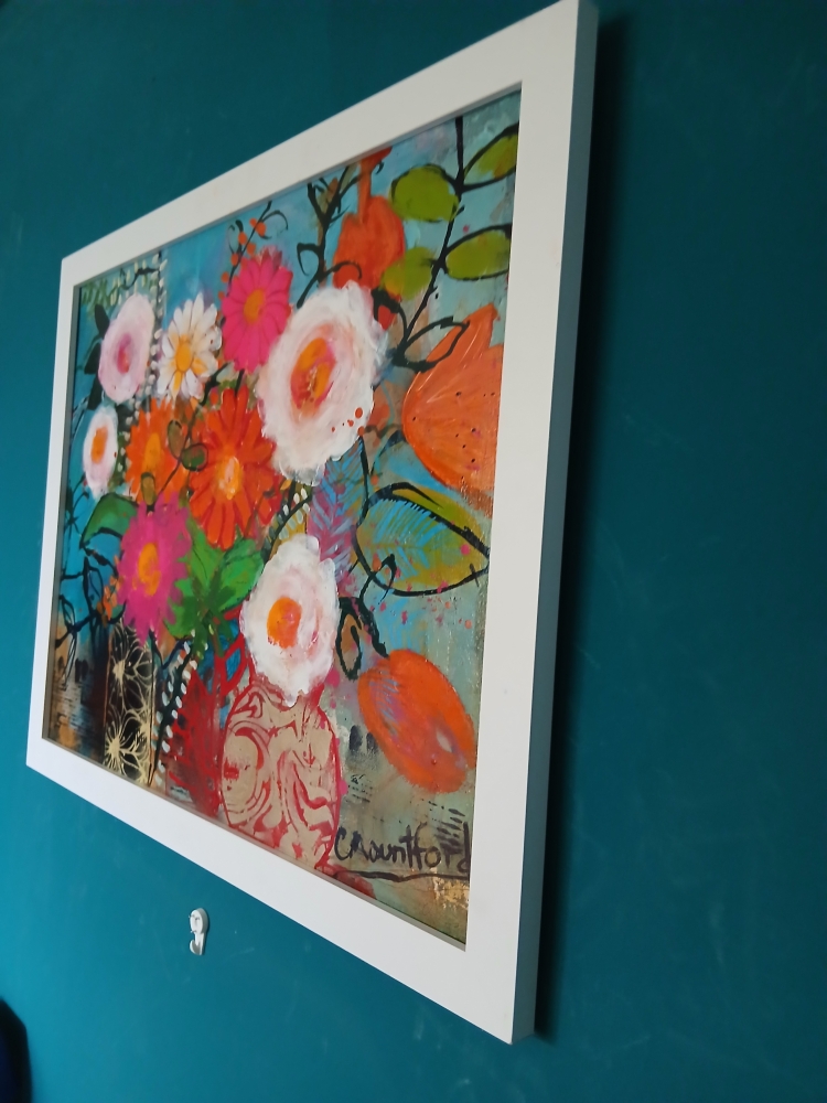 Flowers and Leafy Bouquet