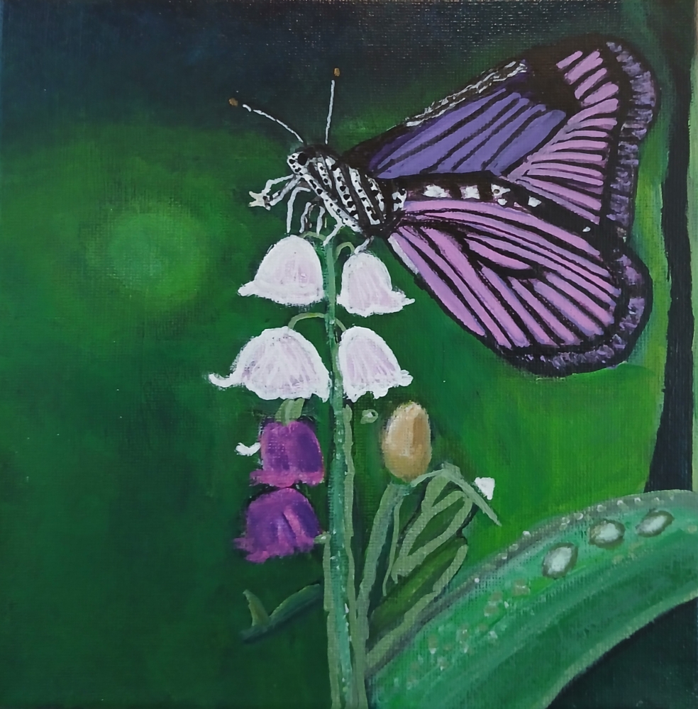 Purple Butterfly 