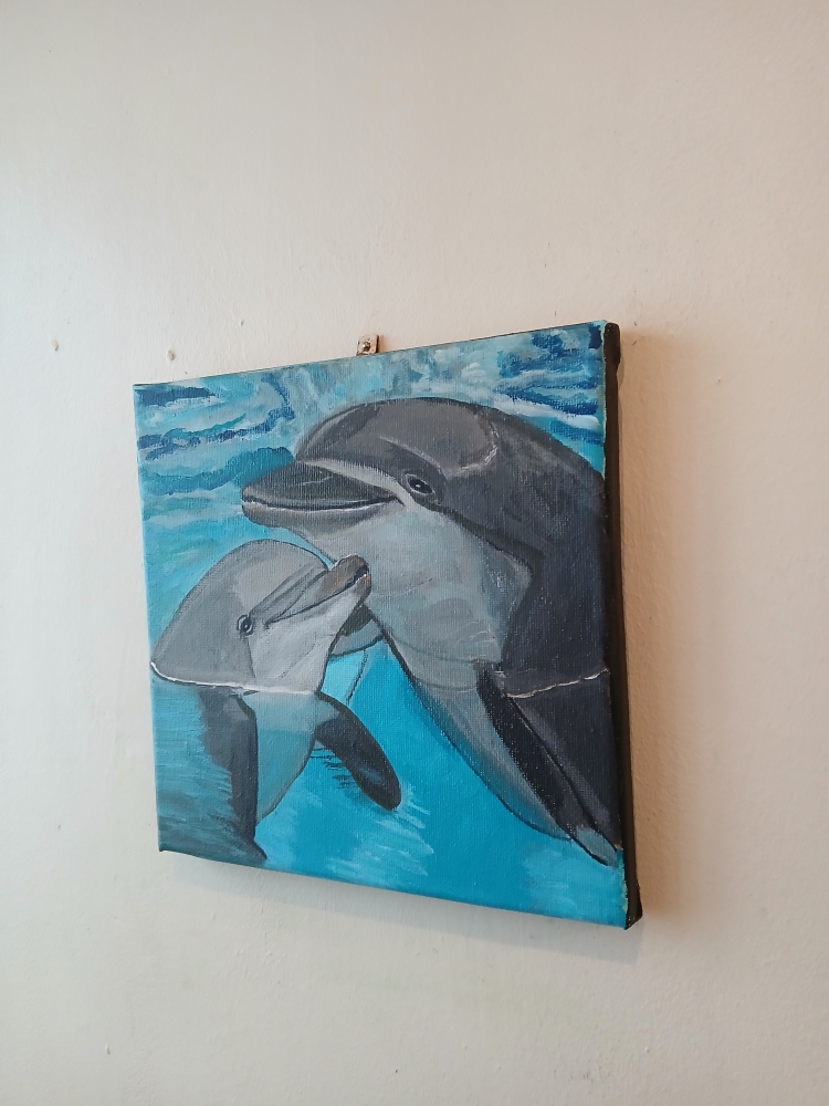 Dolphins Having Fun
