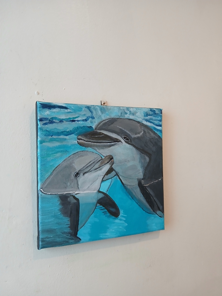 Dolphins Having Fun