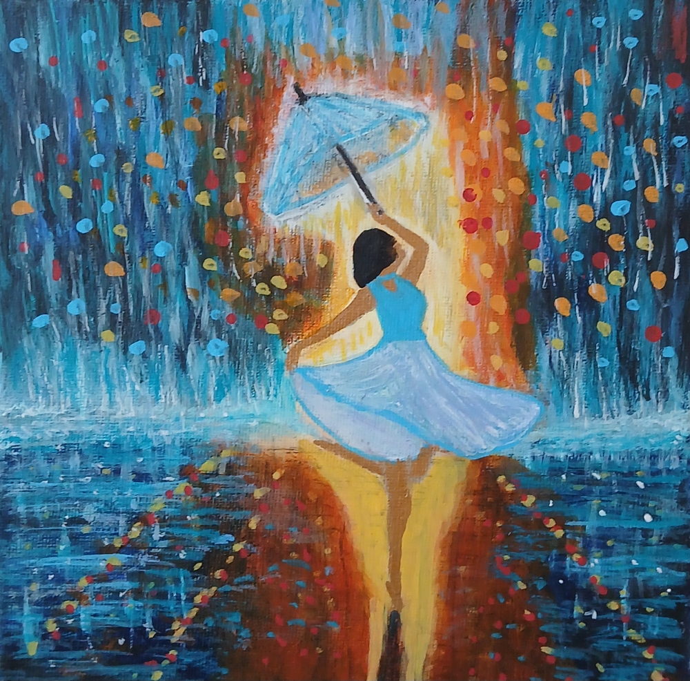Dancing in the rain when no one is watching 
