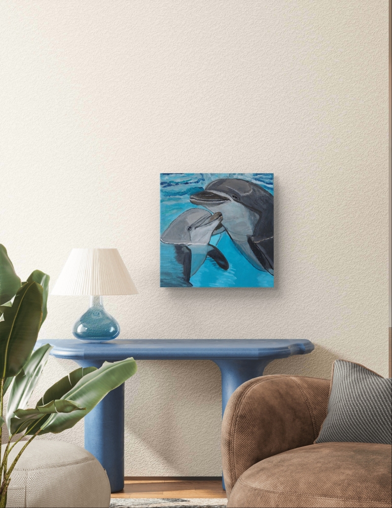 Dolphins Having Fun
