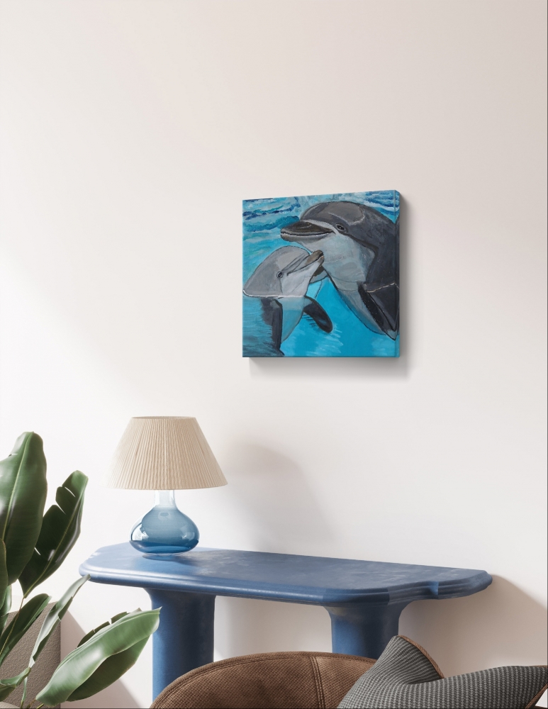 Dolphins Having Fun