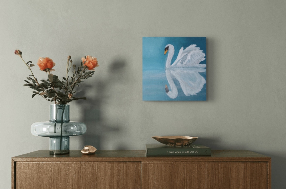 Reflective Swan