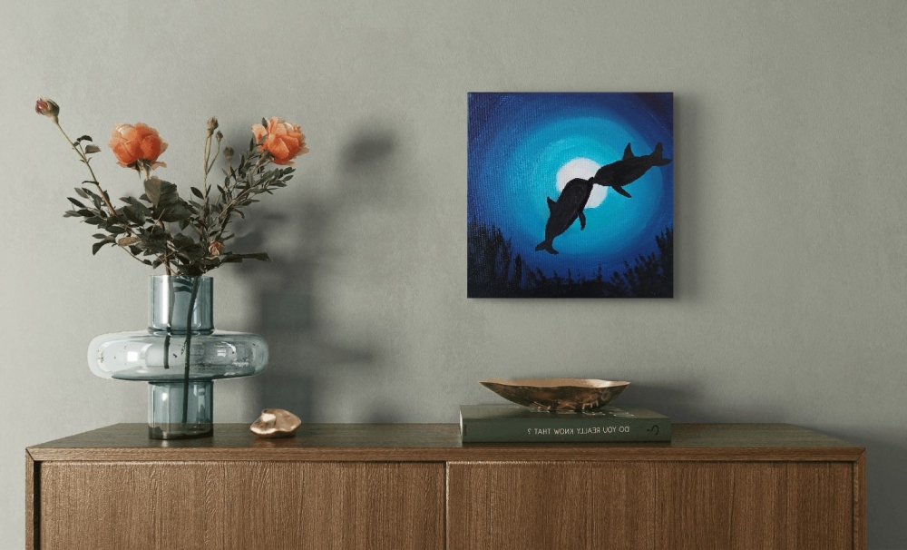 Kissing Dolphins