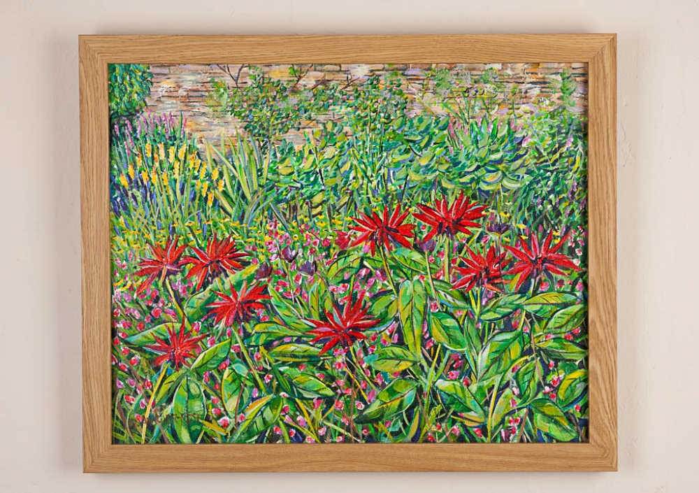 Colourful English Summer Garden