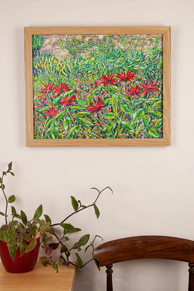 Colourful English Summer Garden