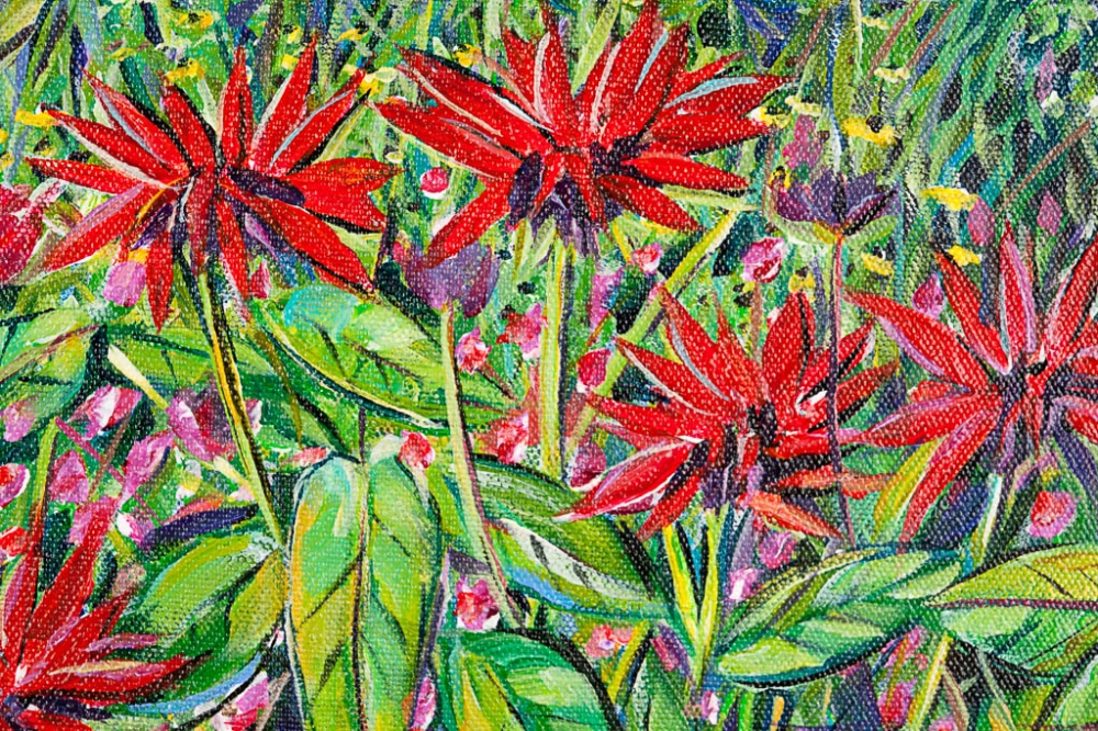 Colourful English Summer Garden