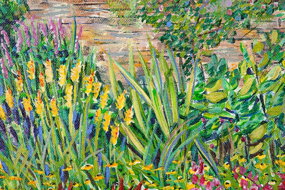 Colourful English Summer Garden