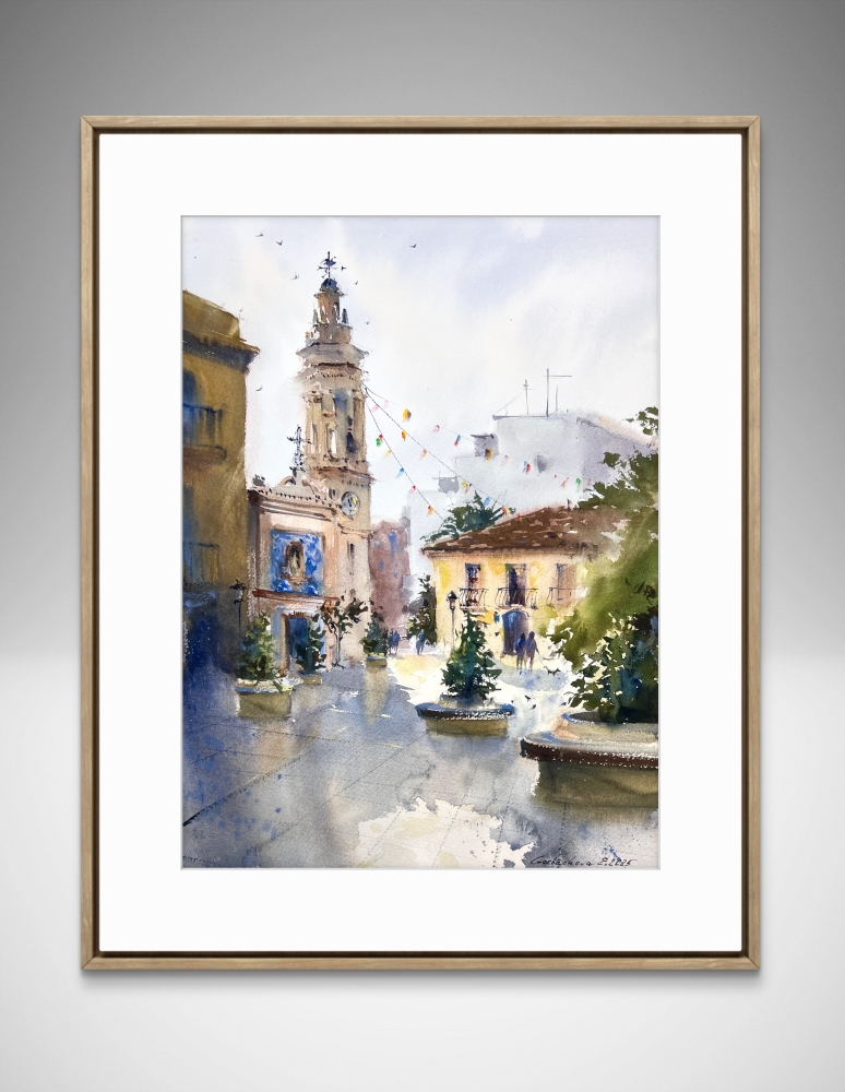 A Quiet Morning in Spain