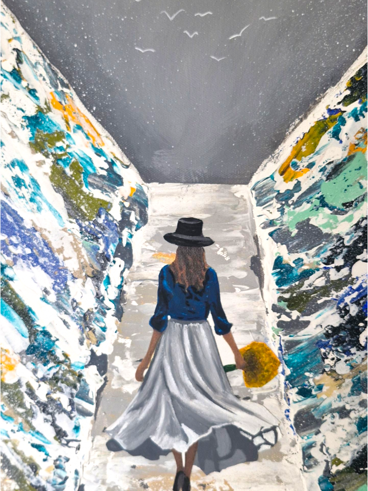 'Here she comes'