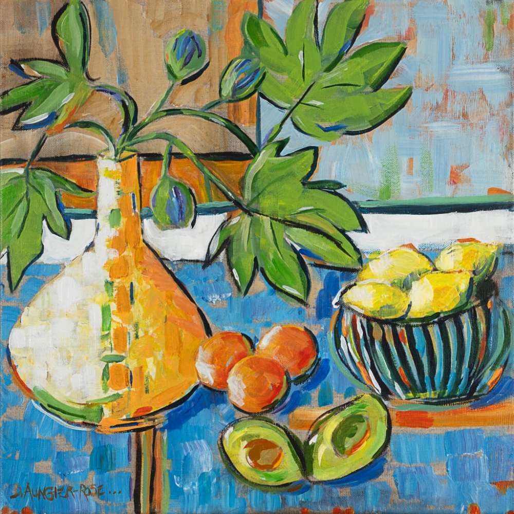 Still Life With Fig Leaves
